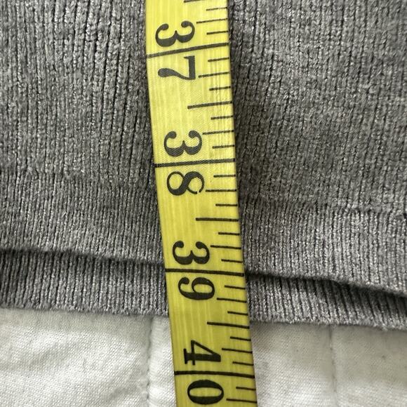 Quince Sweater Dress Womens XL Heather Gray Eco Knit Button Up Minimalist Winter - Picture 13 of 13